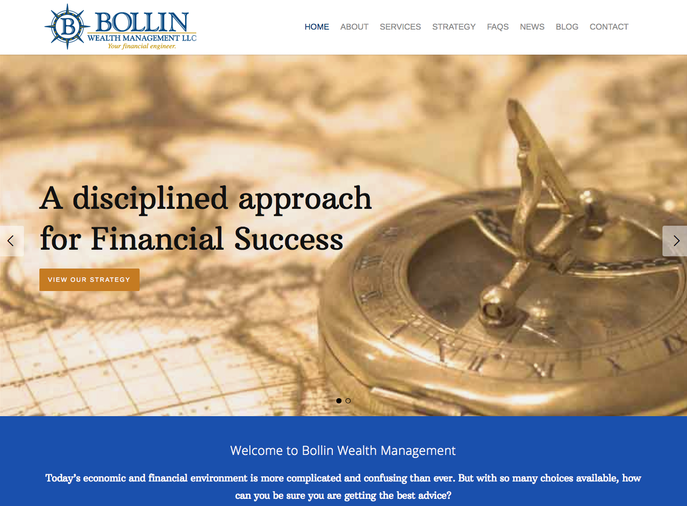Financial Website